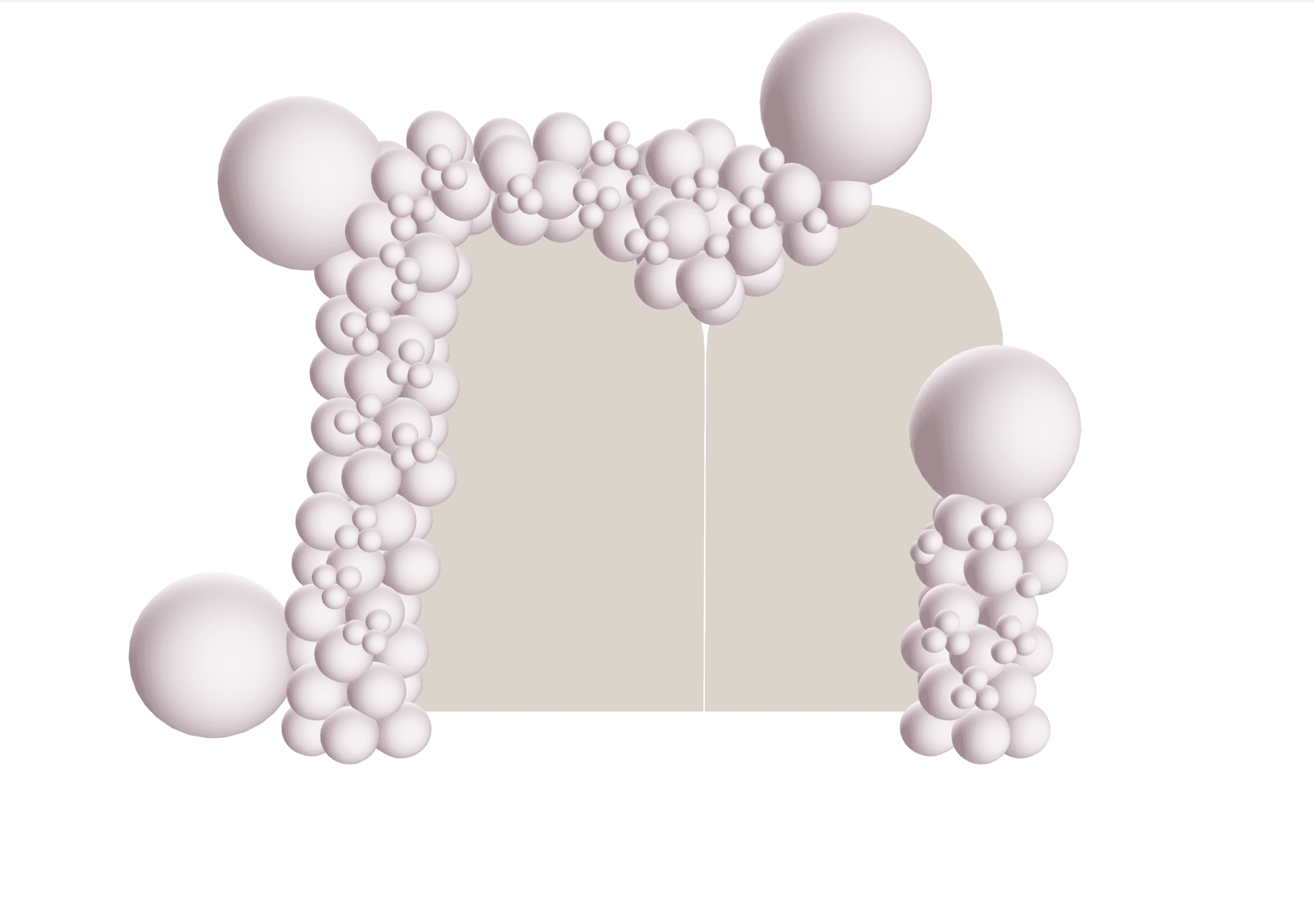 Arco con Dos Paredes de Fondo