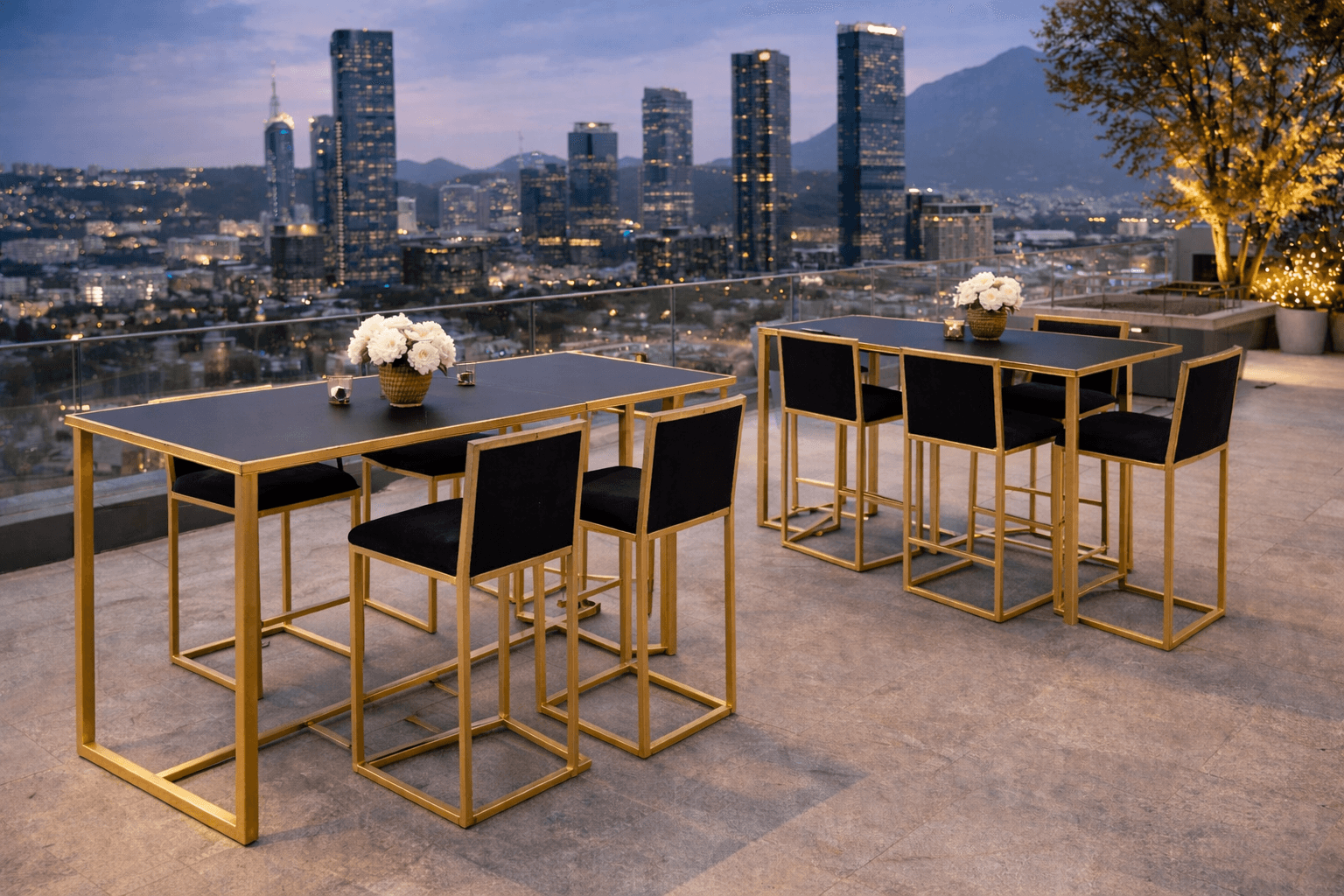 Mesa Alta + Bancos – imagen 1