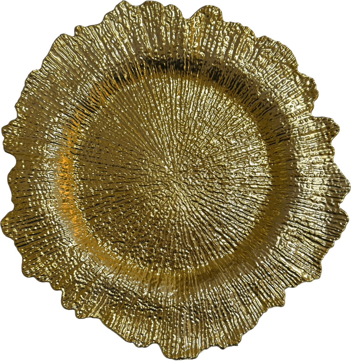 Platón Dorado Ondulado