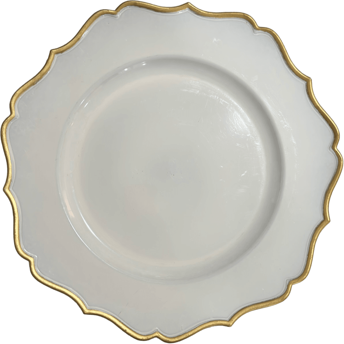 Platón Crema Festoneado